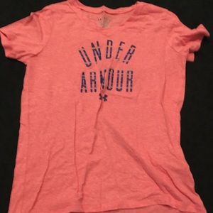 Girls under armor work out shirt